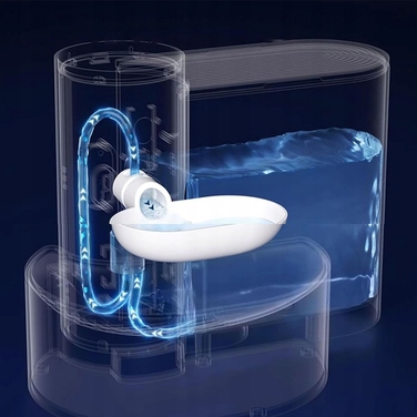 Одинарна пластикова миска Bedee, 3000 мл