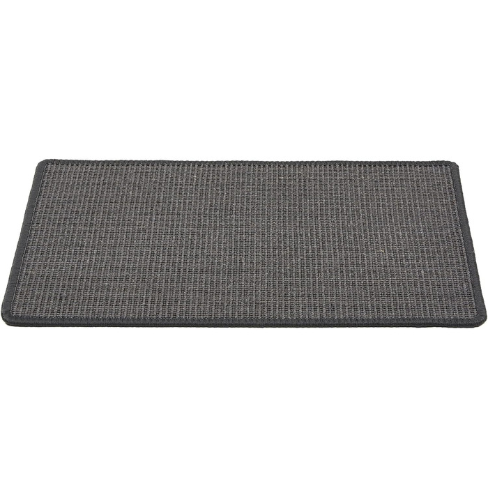 Килимок для котів з сизалю - коврик для дряпання, бежевий (антрацит, 30 x 40 см, набір 2 шт.)