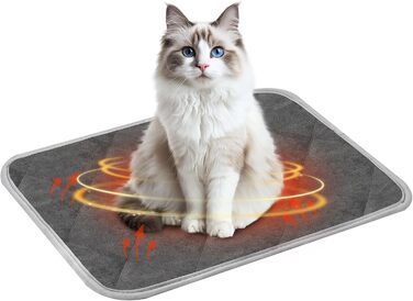 Самогріюча ковдра для котів та собак - тепла підстилка для тварин, 40x50 см