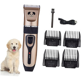 Машинка для стрижки шерсті тварин Supvox Tierhaarschneidemaschine з керамічним ножем, тиха та потужна