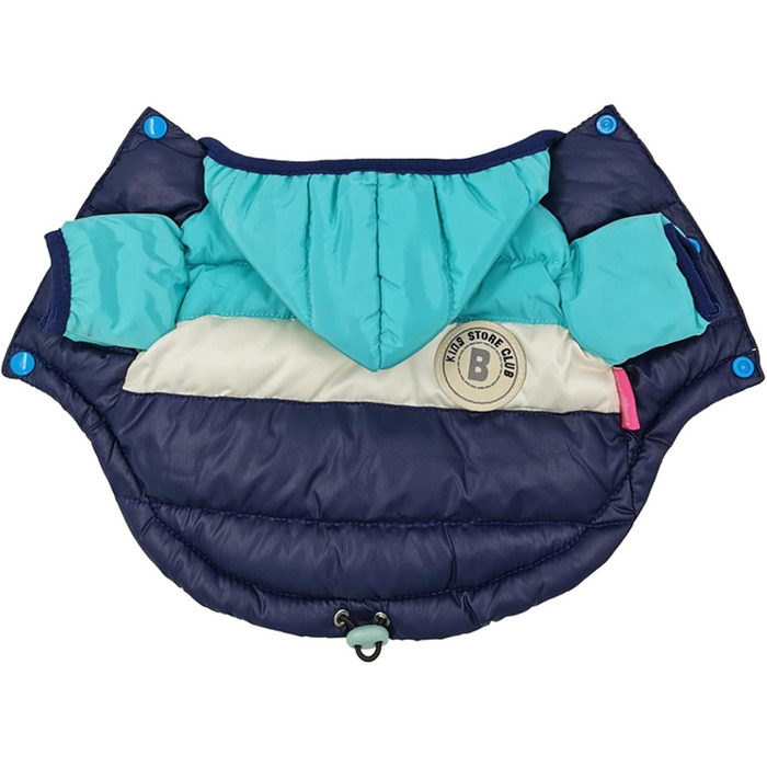 Зимовий одяг для собак GIBZ: теплий водонепроникний зимовий одяг з капюшоном для маленьких собак, XL, помаранчевий