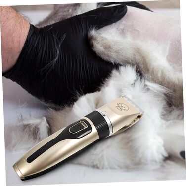 Електричний триммер для собак Yardwe - тиха та безпечна машинка для грумінгу тварин з титановим лезом