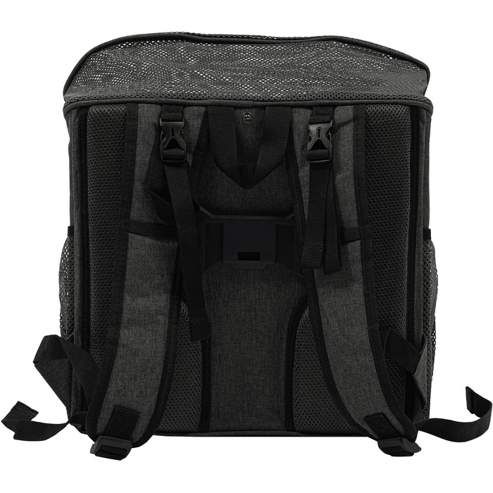 Корзина для собак на велосипед 2-в-1, сіра: зручна та безпечна переноска для тварин