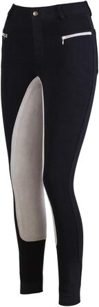 Жіночі верхові штани RL24 Vollbesatz Flex BASICLINE (38, чорний/сірий)