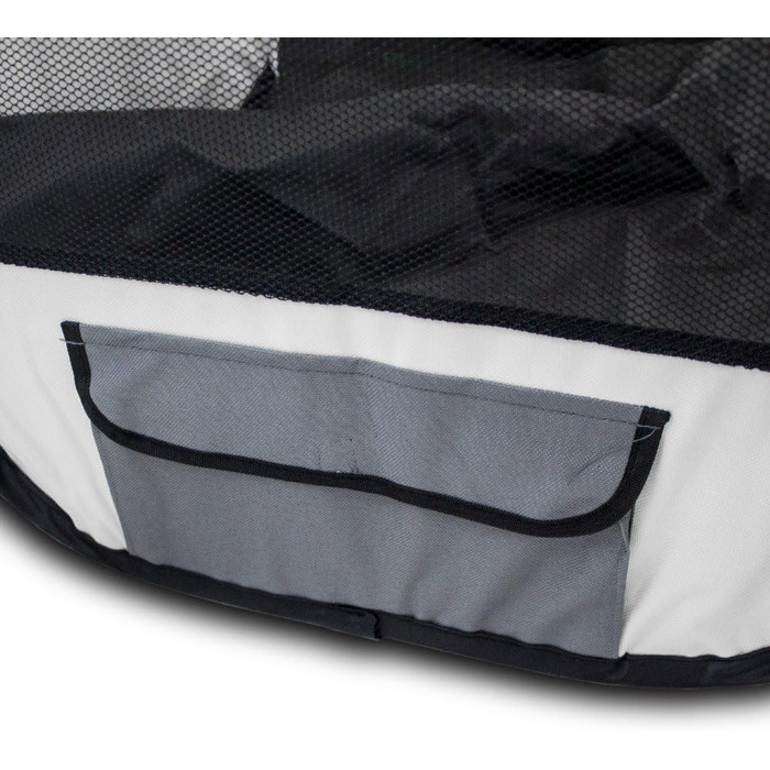 BITUXX® Вольєр для цуценят, вольєр для тварин, переносний вольєр-клітка, кутовий, складаний (зелений)