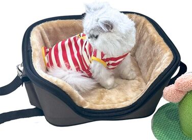 Транспортна сумка для собак і котів One for Pets Deluxe Cozy, розмір S, червона