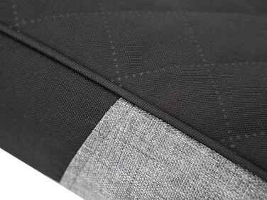 Крісло-лежанка для собак, 80 x 55 см, графіт - м'яке ліжко для домашнього улюбленця