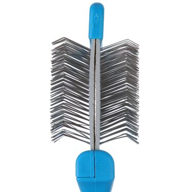 Двостороння гнучка щітка-щітка для собак GROOM PROFESSIONAL - для вичісування шерсті, комфортний догляд за тваринами