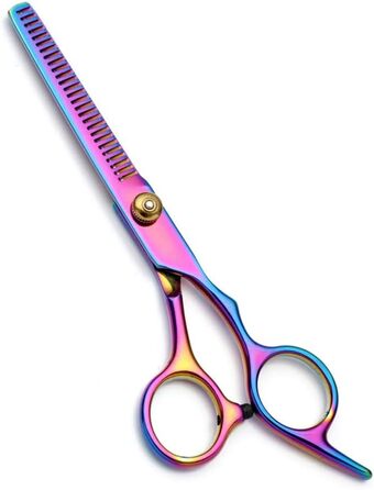 Набір професійних ножиць для грумінгу собак та котів: ножиці для вирівнювання, ножиці з прямим лезом, гребінець для догляду за шерстю