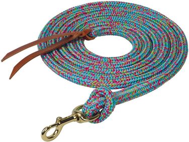 Масляний нагрудник Weaver Leather Rough Out для дорослих, поліестер, ковбойський повідок із карабіном, 1,6 см x 3 м