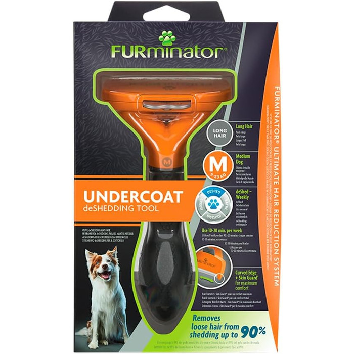 Фурмінатор для собак Furminator чорний