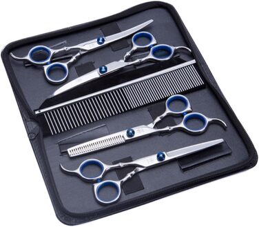 Ножиці для грумінгу собак та котів BESPORTBLE - професійні інструменти для догляду за шерстю, стрижки та вирівнювання