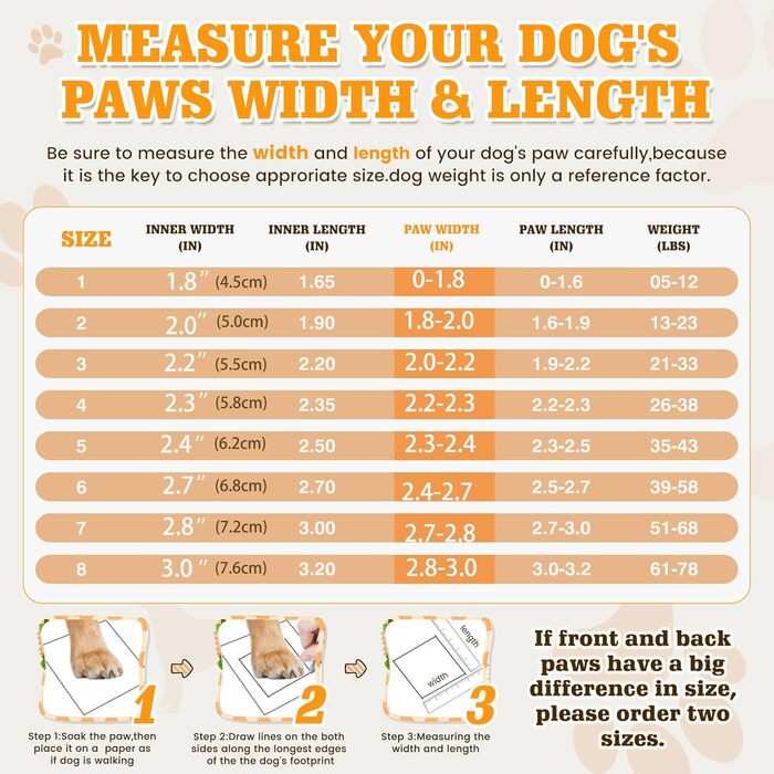Зручні собачі черевики DcOaGt для великих собак: дихаючі, з антиковзким покриттям та світловідбиваючими смугами, захист лап від спеки, снігу та холоду. Розмір 6 (ширина лапи 6-7 см), 4 шт.