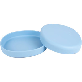 Миски для котів та собак Bebeibon: силіконові, неслизькі, 330 мл, 2 шт. (Блакитний)