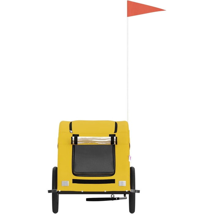 Транспортна перетяжка для собак Oxford, жовта, 125x63x66 см, для маленьких собак та котів, модель 93959