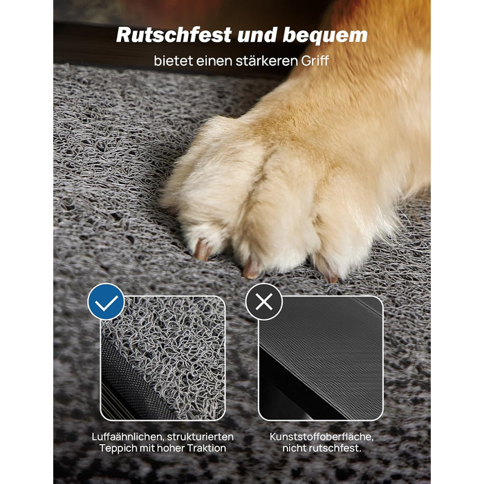 Рампа для собак JOYTUTUS складна, для авто, SUV та вантажівок, до 90 кг, для великих, середніх та маленьких тварин (180 x 44 см), алюмінієва рамка