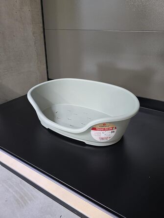 Крізь для собак Flamingo Tuck – Овальне, зелене | Розмір M (70 × 47 × 22 см) | Практичне, стильне та легко миється!