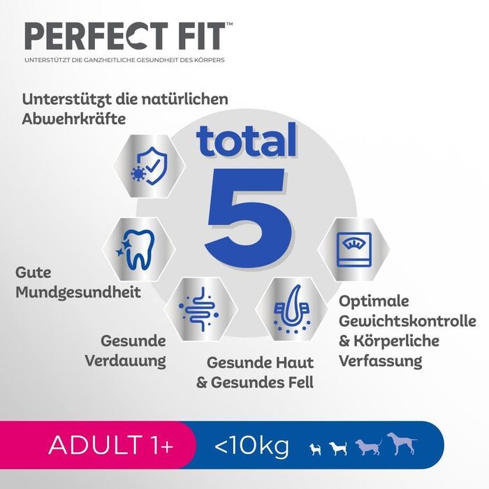 Сухий корм для собак Perfect Fit Adult для малих та дуже малих порід (XS/S) з куркою, 6 кг