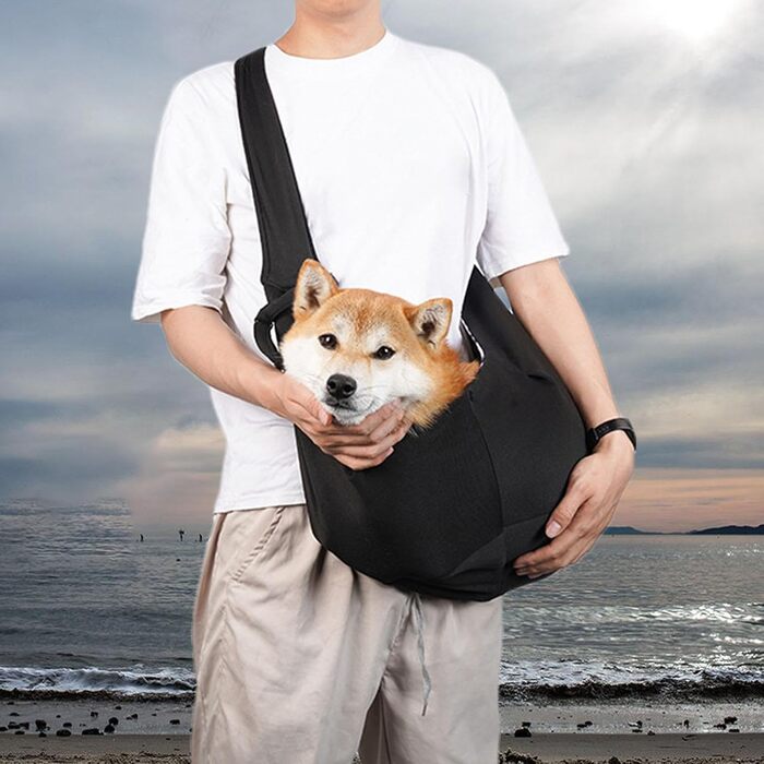 Трансформер-сумка для собак та котів, переноска для тварин з регульованим ременем, зручна переноска для вигулу та подорожей