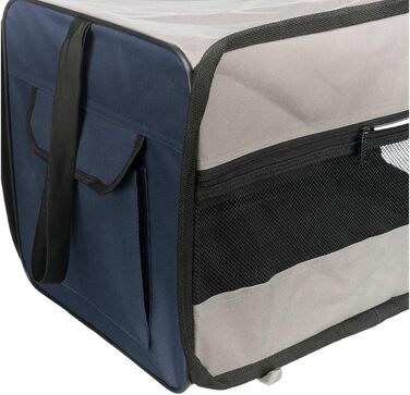 Тріксі переносна собача будка Twister S-M, 50x52x76 см - з функцією Pop-Up, для внутрішнього та зовнішнього використання, з сумкою для перенесення