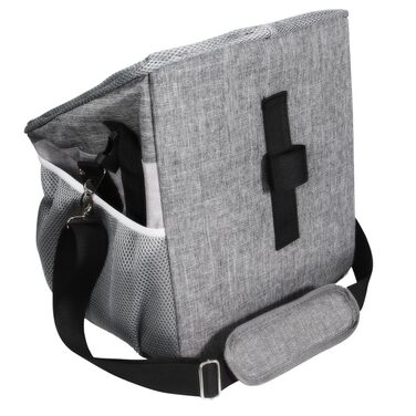 Дихаючий складаний кошик для тварин на велосипед LOLIPPYY, Oxford, знімний, водовідштовхуючий, для собак та котів