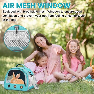 Транспортна сумка для кота та собаки, переноска для тварин 30x27x21 см