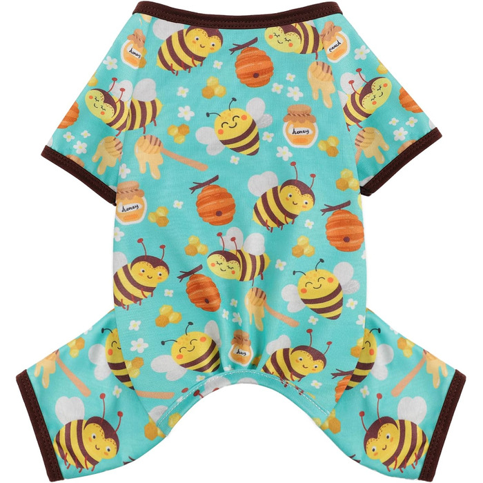 Піжама для собак Dosuyi: теплий та зручний комплект для маленьких цуценят та котів (зелений, X-Small)