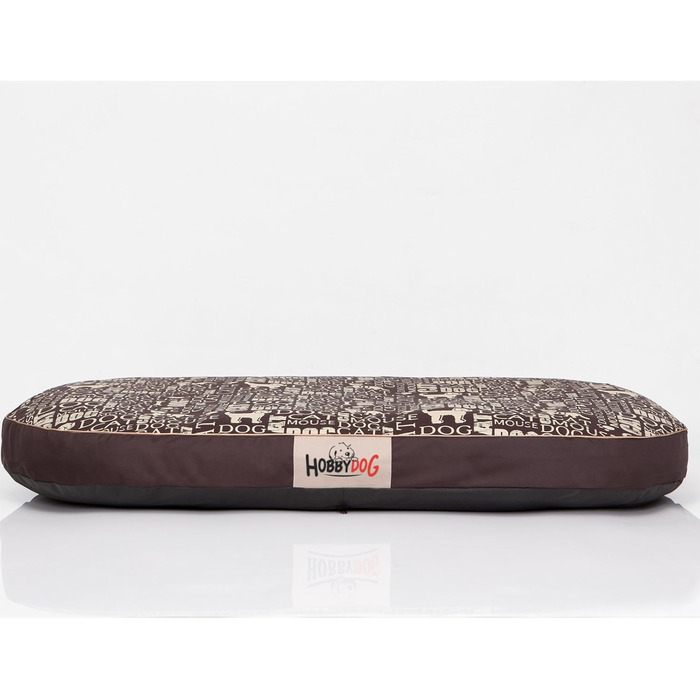 HobbyDog OVAL MOWNAP5: Лежанка для собак овальної форми, лежанка-рушник, матрац для собак, подушка для собак, лежанка для собак, місце для відпочинку (4 розміри) (L (87 x 68 см))