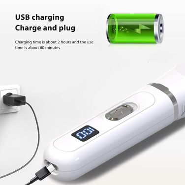 Набір машинок для стрижки собак, тример для догляду за тваринами, USB-триммер з регульованими насадками для безпечної грумінгу