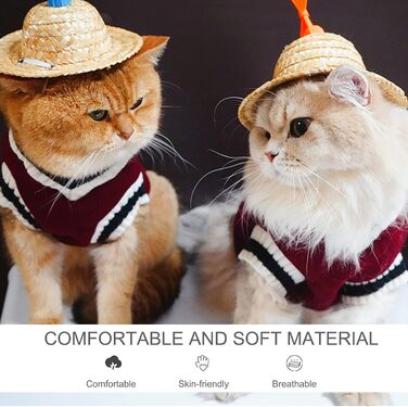 Теплий зимовий пуловер для собак та котів PETCUTE, зручний одяг для маленьких, середніх та великих собак, теплий зимовий одяг для тварин, подарунок для собаки або кота, червоний, розмір S