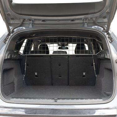 Сітка для собак Travall, сумісна з BMW X1 (2022-тепер), TDG1730 - захист багажника, перегородка для вантажу, сталь з порошковим покриттям