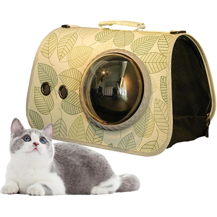 Траспортувальна сумка-переноска для котів та собак, Bubble Carrier Pouch, легка переноска на плече