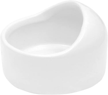 Набір мисок для хом'яків та дрібних тварин Ipetboom (2 шт) - білий, для води та корму