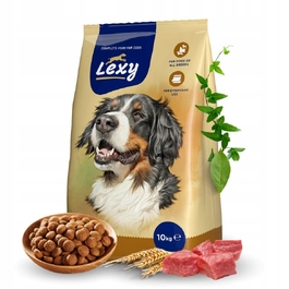 Корм для собак Lexy екологічний, з високим вмістом білка, мікс смаків, 20 кг