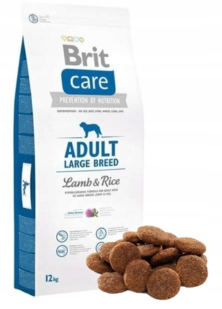 Сухий корм для собак Brit Care Hypoallergenic Adult Large Lamb (Ягня), 12 кг