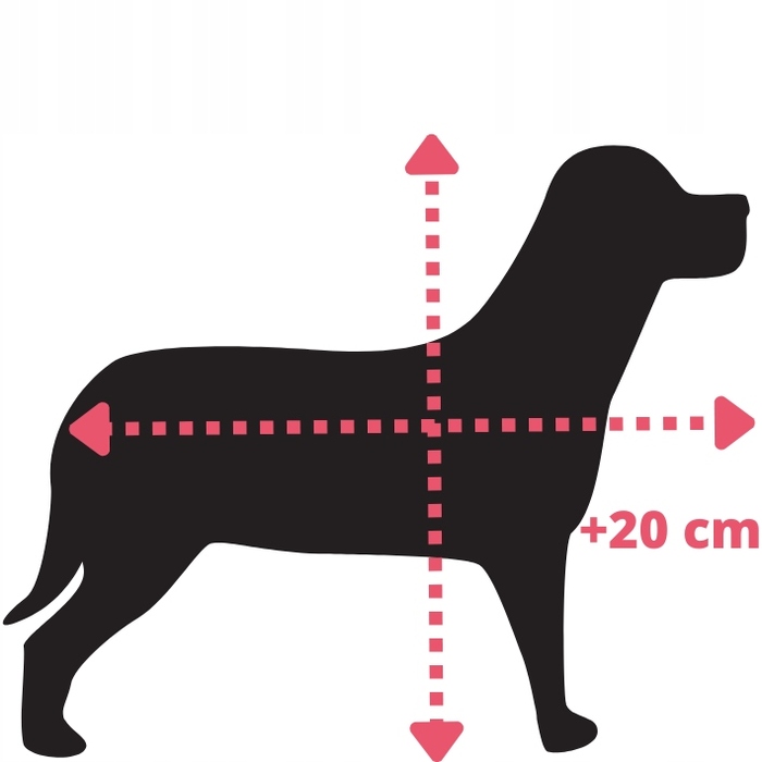 Металева клітка Lalazoo для середніх собак, 53 x 76 x 61 см