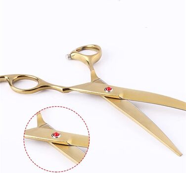 Набір професійних ножиць для грумінгу домашніх тварин, 7.0 дюймів, для собак, котів та інших тварин