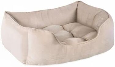 Ляжка для собак Rosewood Cord, квадратна, бежева, розмір S