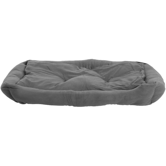 Крісло-ліжко для собак Sauerland XXXL сірого кольору, 120x80 см з двостороннім матрацом
