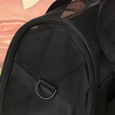 Транспортна сумка для собак та котів Kisangel Mesh L - дихаюча переноска для подорожей та активного відпочинку