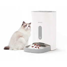 Інтелектуальний автоматичний годувальник для собак та котів, 4 л