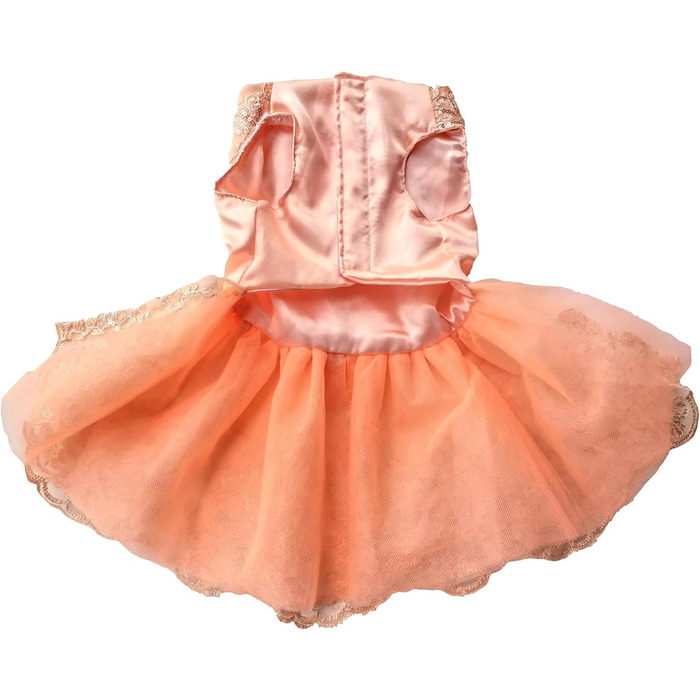 Сукня для домашнього улюбленця на весілля з квітковим візерунком, вишита, розмір L, рожева