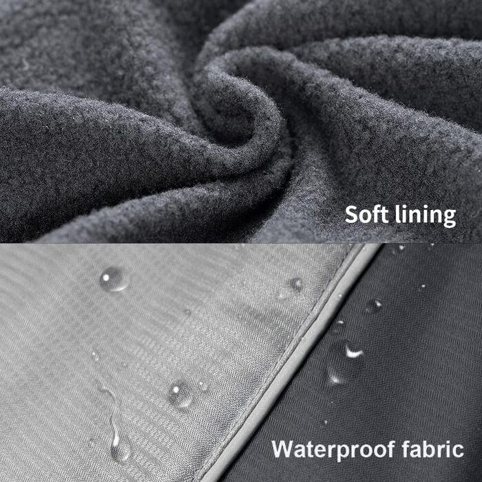 Водонепроникна куртка для собак на осінь та зиму AxSpeed, чорна, розмір M