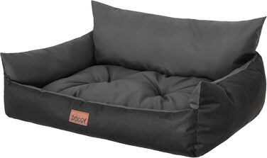 Крісло-ліжко для собак - Doggy Hundebett, XXL (106x80 см, графіт)