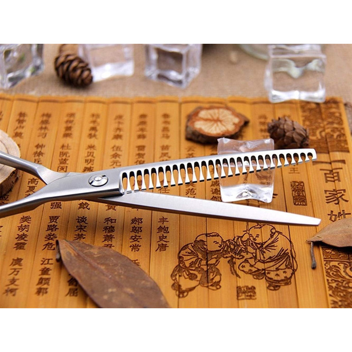 Ножиці для грумінгу тварин, ножиці для розрідження шерсті, професійні ножиці для собак, фірмові ножиці для грумінгу, 6