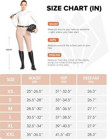 Легінси для їзди верхи FitT4 Reitlegging для жінок та дівчаток з силіконовими вставками, кишенею для телефону та петлями для ременя. Ідеально для верхової їзди та тренувань коней (Небесно-рожевий, S)