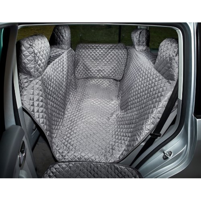 Накидка для собак Hobbydog 160 ZBOSZA2 - захист авто, сіра, розмір M