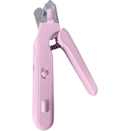 Електричні ножиці для собак 2-в-1, рожеві: безпечний триммінг, точний зріз, перезаряджувані, для домашнього та подорожнього використання