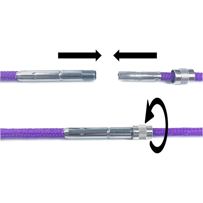 Лонже для коней JA Horse Longierpeitsche, 200 см, роздільна, з Neo-ручкою зеленого кольору