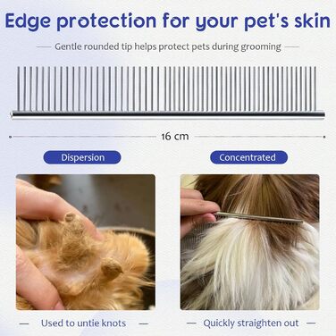 Професійна собача шарикова ножиця з нержавіючої сталі 4CR, цілісна конструкція, безпечна, титанове покриття, для собак, котів та інших тварин, рожева (блакитна, 5-в-1)